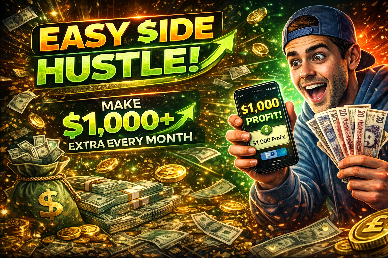 How to Build a £1,000/Month Reselling Side Hustle
